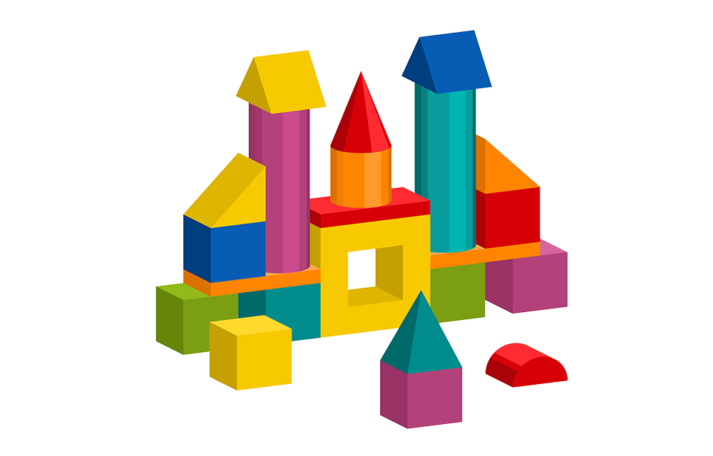 Cover illustration for React components composition: how to get it right